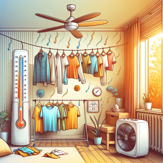 Conseils pour sécher votre linge à l'intérieur sans créer d'humidité