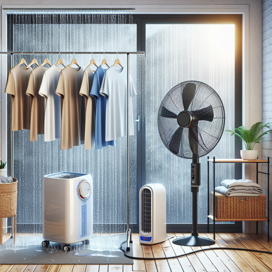 Astuces pour un séchage rapide de votre linge à l'intérieur par temps de pluie