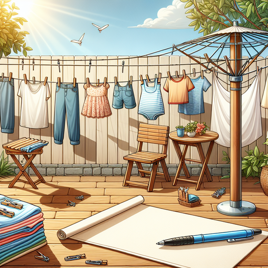 Guide pratique pour sélectionner le parfait étendoir à linge estival
