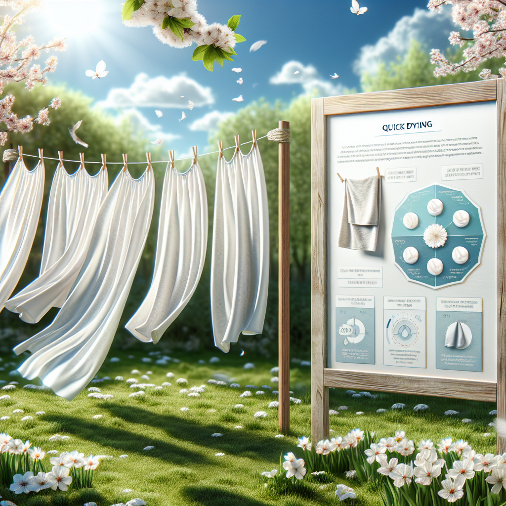 Conseils pour un séchage express de vos draps et couvertures au printemps