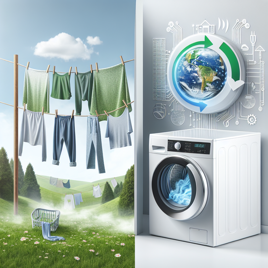 Solutions écologiques : Étendre ou sécher votre linge ?
