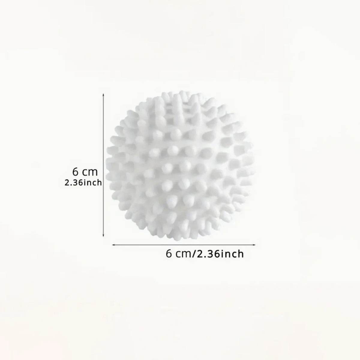 4 Boules Douceur Anti-Froissage Blanches - L'Univers de l'Étendoir