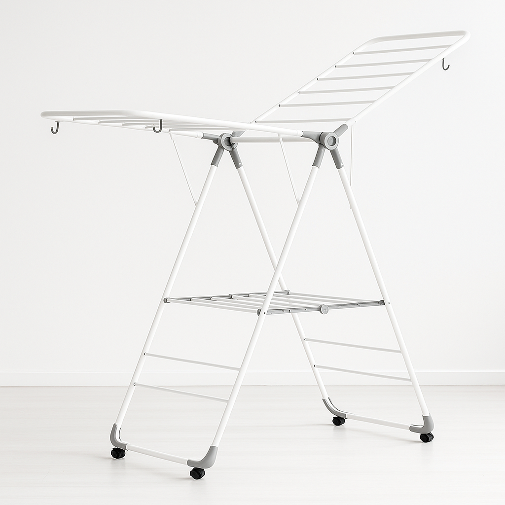 Étendoir à linge Multifonctionnel en Silicone Blanc