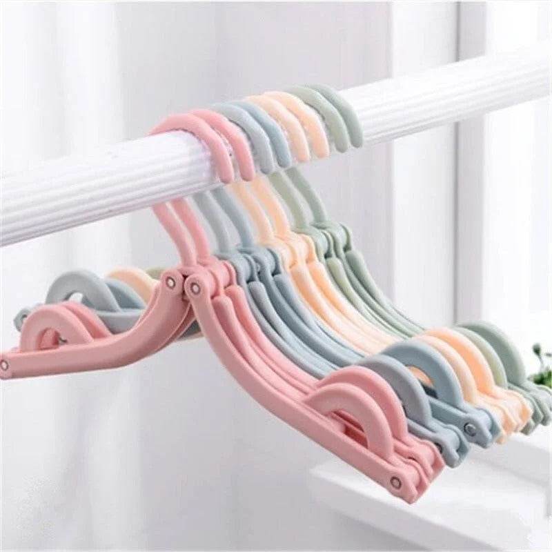 Cintres Pliables Compact Rose - L'Univers de l'Étendoir
