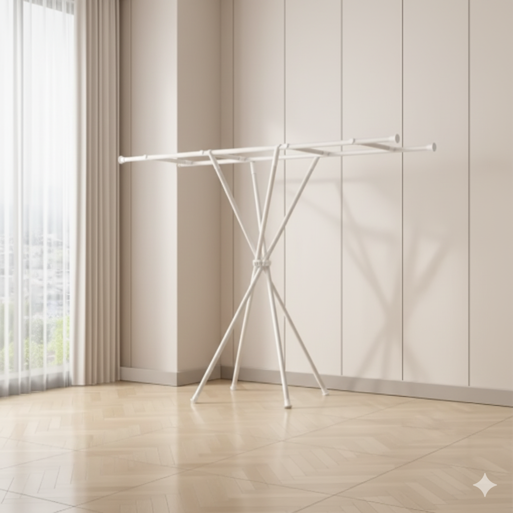 Étendoir à linge sur pied en Acier Carbone L'Univers de l'Étendoir