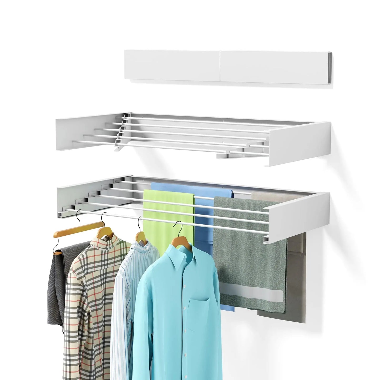 Étendoir à linge Pliable Mural