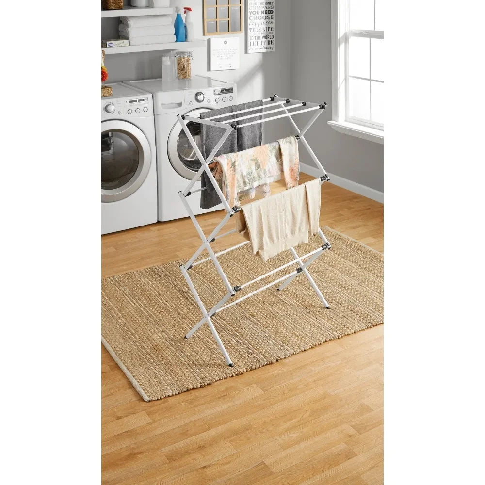 Étendoir à linge sur pied Pliable en Acier