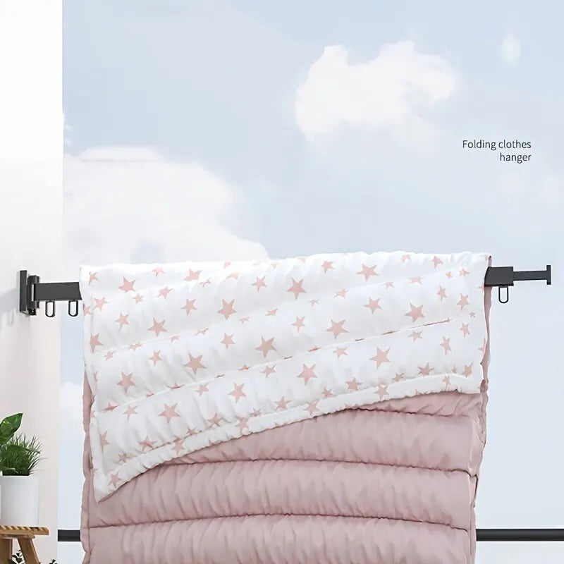 Étendoir Extensible à linge Murale en Fer