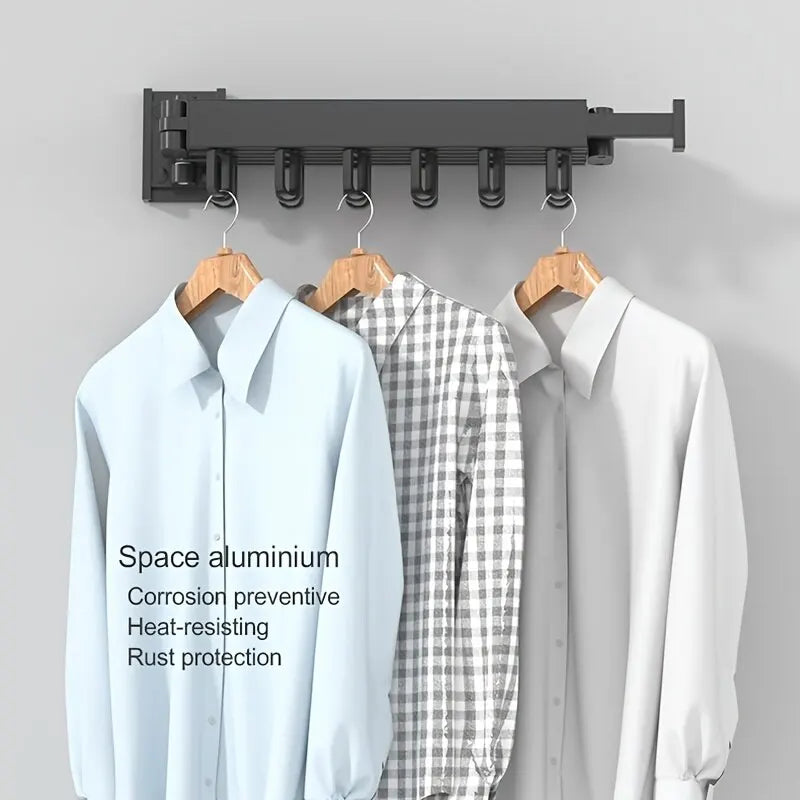Étendoir Extensible Murale en Fer à linge