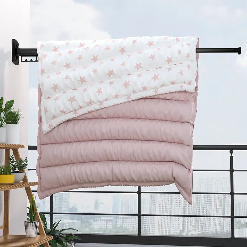 Étendoir Murale Extensible en Aluminium à linge