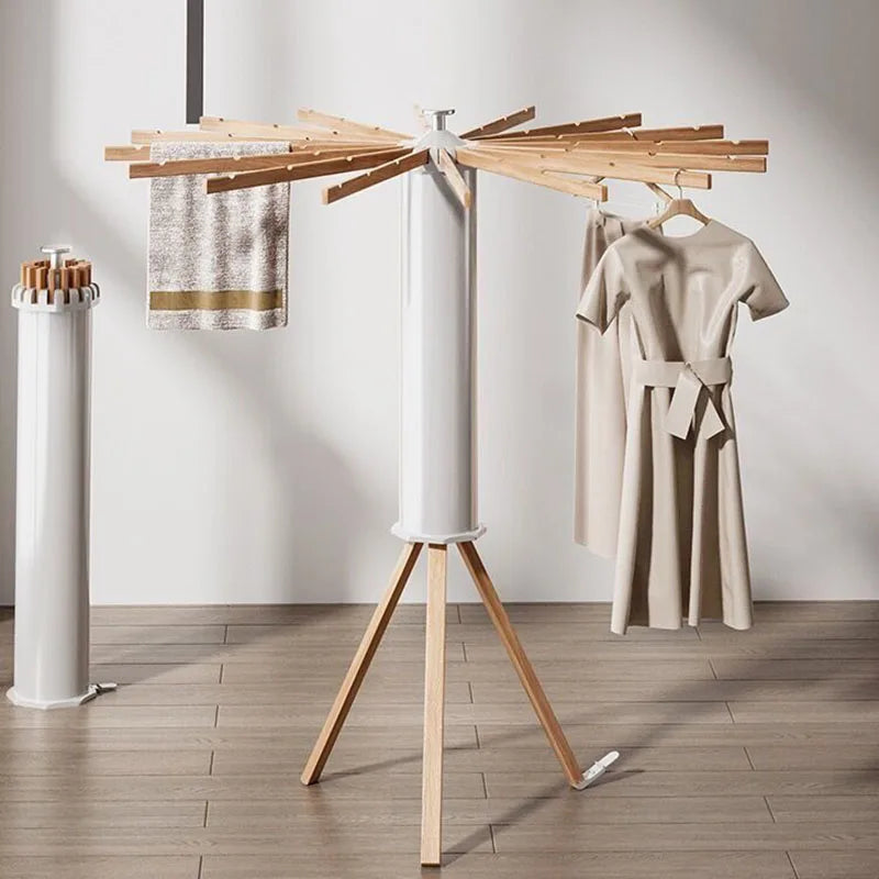 Étendoirs à linge Parapluie en Bois