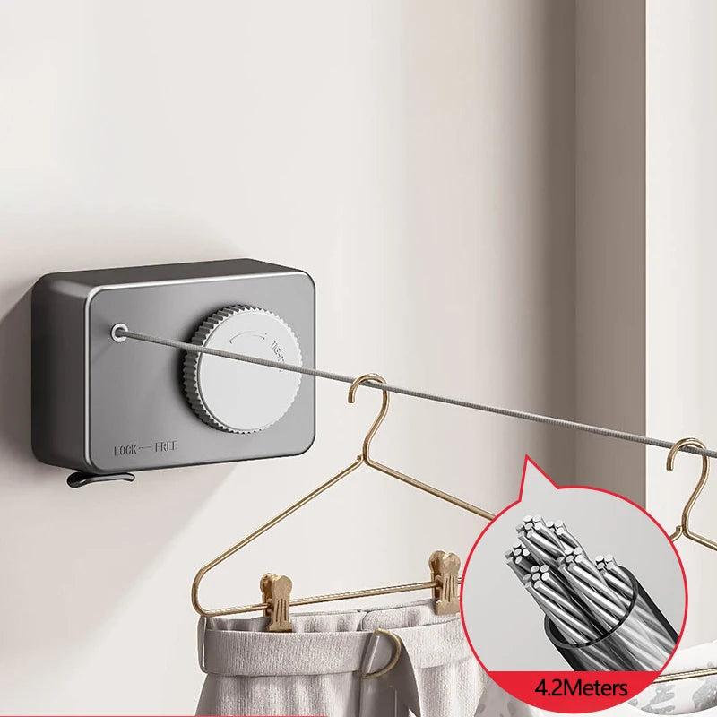 Étendoirs à Linge Rétractable Rectangle
