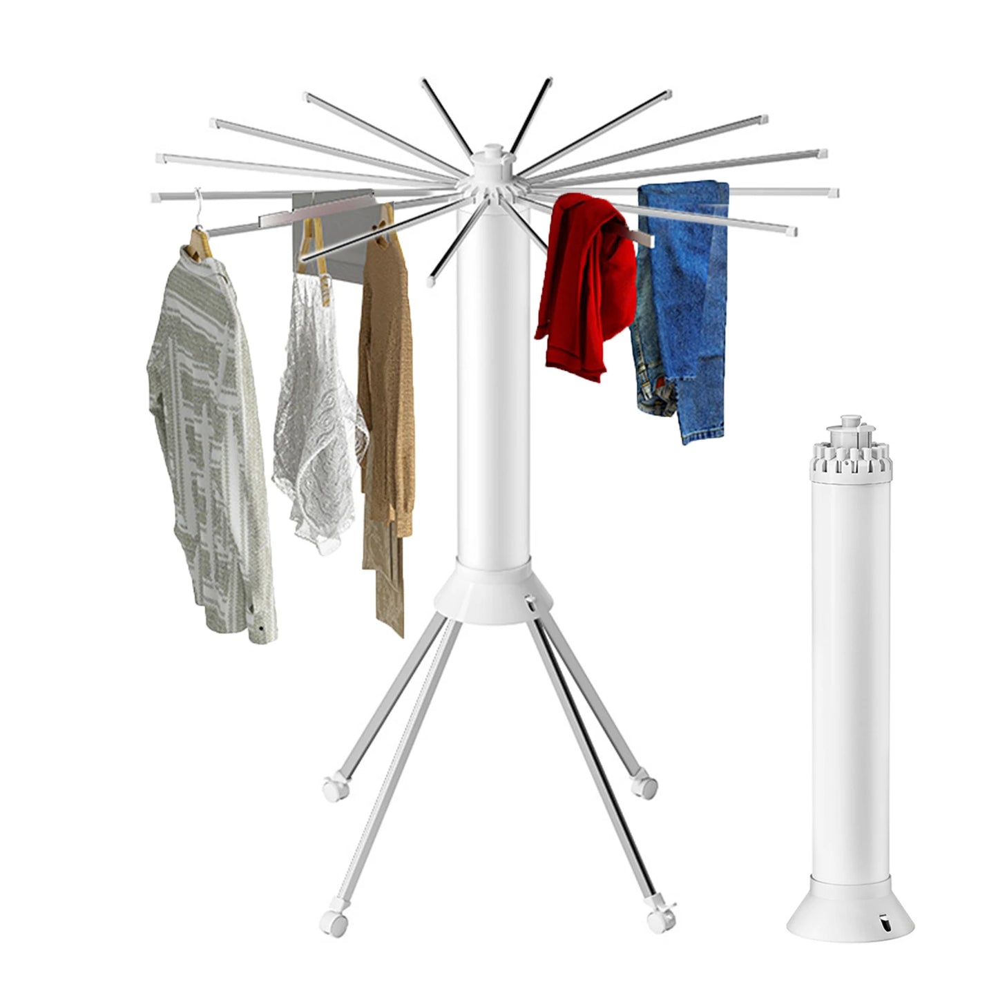 Étendoirs Parapluie en Aluminium à linge