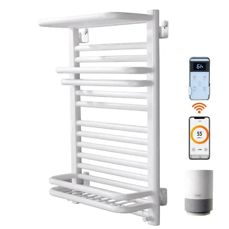 Étendoir à Linge Chauffant Mural à Trois Niveaux - L'Univers de l'Étendoir