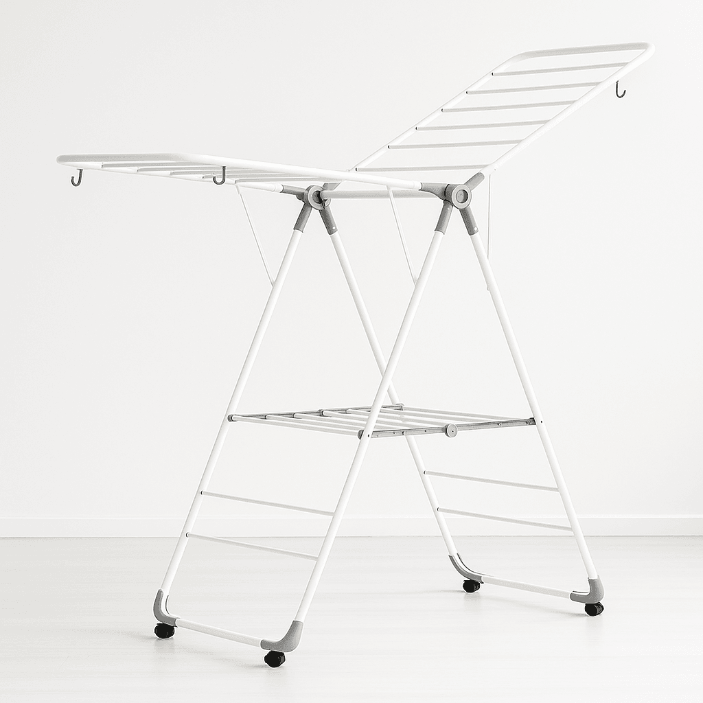 Étendoir à linge Multifonctionnel en Silicone Blanc - L'Univers de l'Étendoir