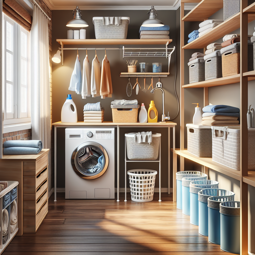 Guide pratique pour une buanderie optimisée et un séchage rapide du linge