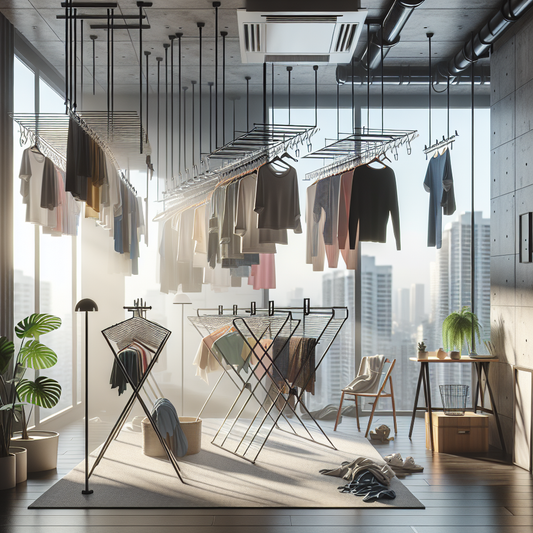 Quel étendoir à linge choisir pour un séchage rapide en appartement ? - L'Univers de l'Étendoir
