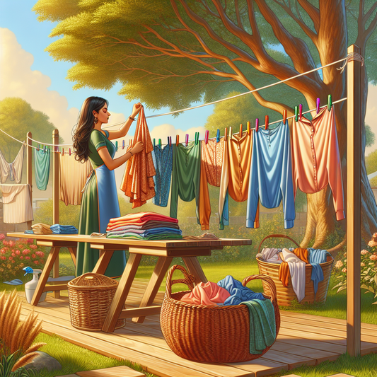 Conseils pour un séchage efficace et sans plis du linge