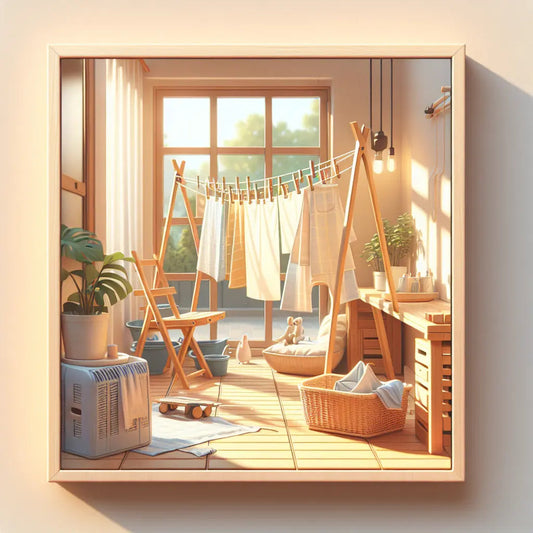 Étendoir à linge pliable : l’allié idéal pour vos vacances d’été - L'Univers de l'Étendoir