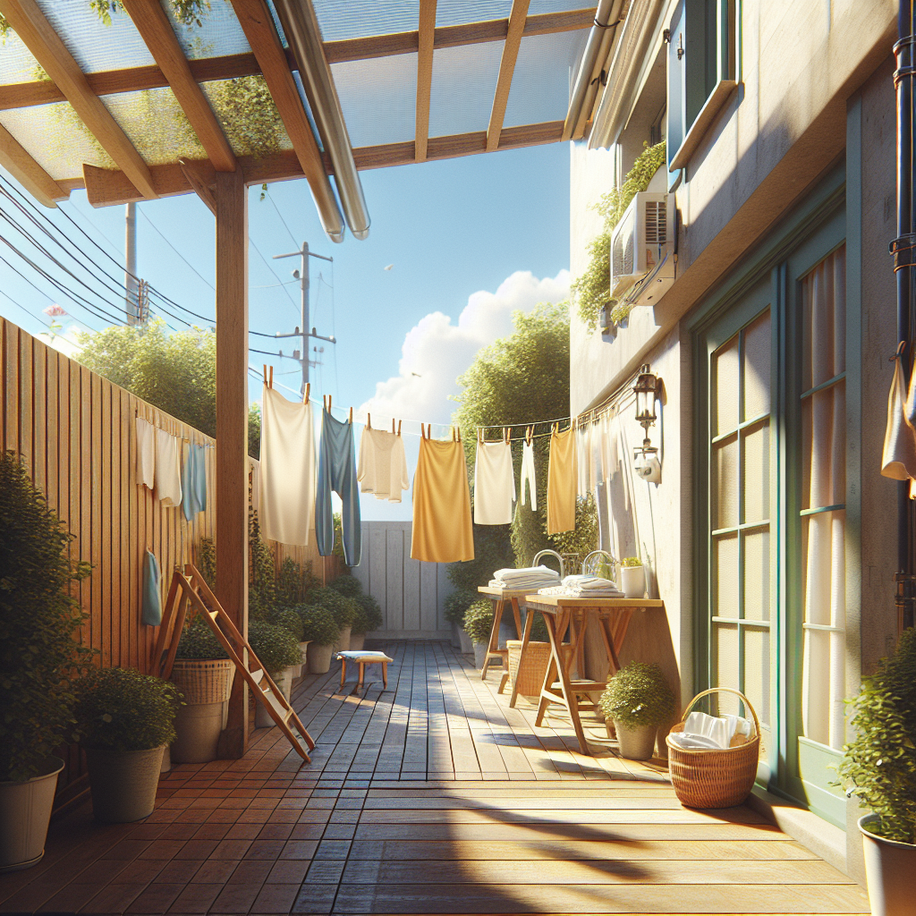 Astuces pour un séchage de linge optimal lors des journées ensoleillées
