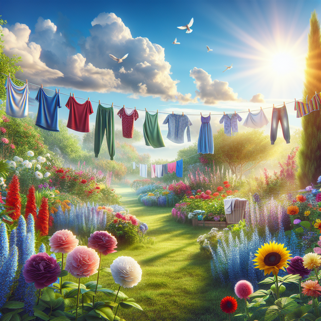 Les meilleurs moments pour sécher votre linge naturellement en extérieur