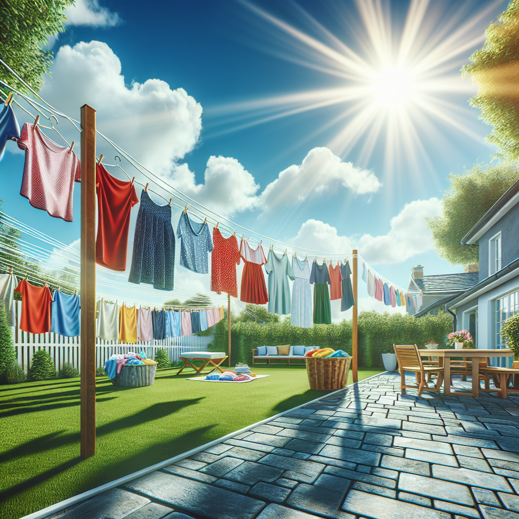 Peut-on laisser son linge sécher dehors toute la journée ? - L'Univers de l'Étendoir
