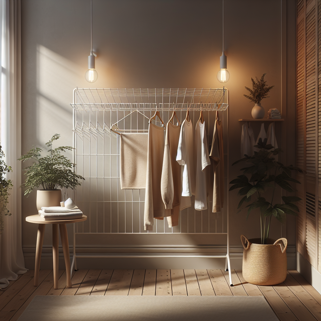 Étendoir à linge chauffant : la solution idéale pour sécher rapidement en hiver - L'Univers de l'Étendoir