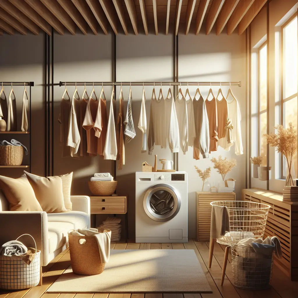 Solutions murales : maximisez l'espace de votre buanderie avec des étendoirs innovants