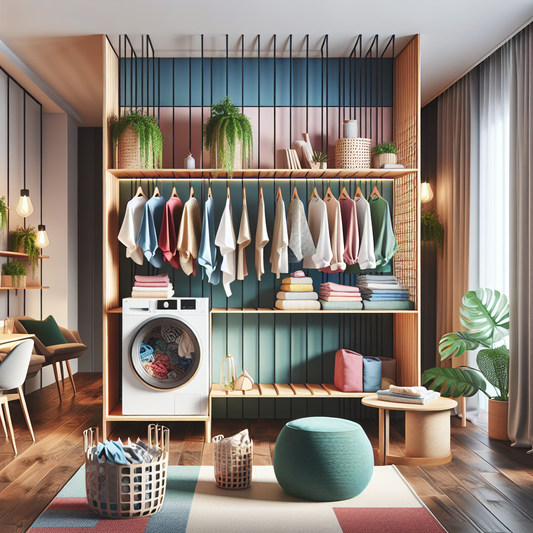 Comment cacher son étendoir à linge pour un intérieur plus esthétique ? - L'Univers de l'Étendoir