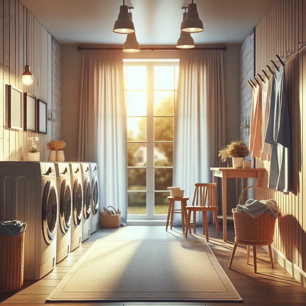 Comment organiser sa buanderie pour sécher son linge efficacement ? - L'Univers de l'Étendoir