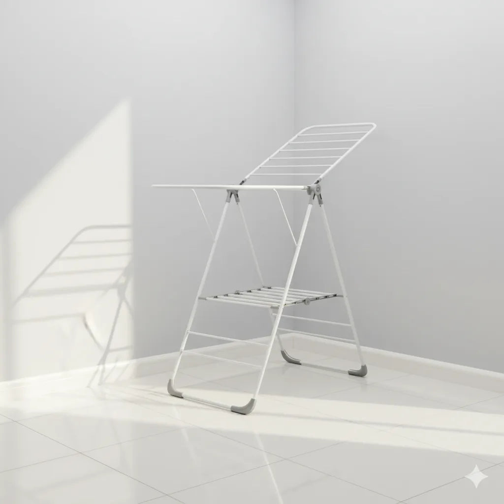Illustration pour « Étendoir à linge intérieur robuste : tout ce qu’il faut savoir »