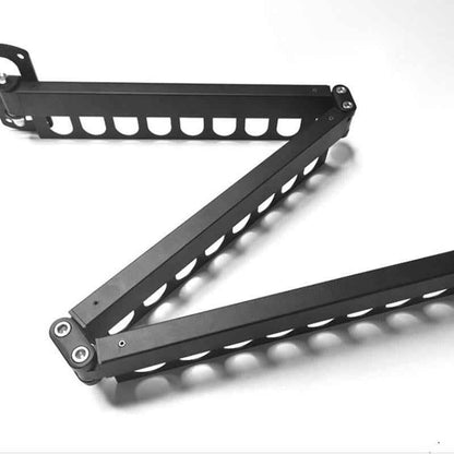 Étendoir à linge mural rabattable triple pliage