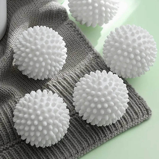4 Boules Douceur Anti-Froissage Blanches - L'Univers de l'Étendoir