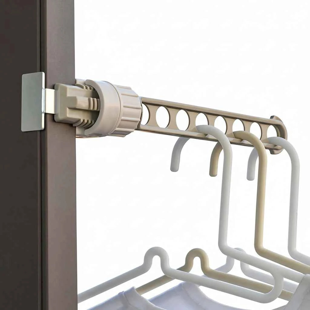 Étendoir à linge mural suspendu réglable