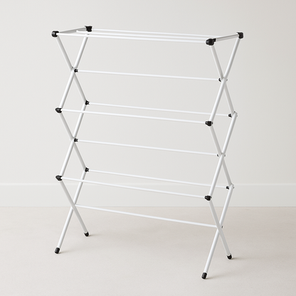 Étendoir à linge Pliable sur pied en Acier