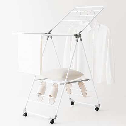 Étendoir à linge Multifonctionnel en Silicone Blanc
