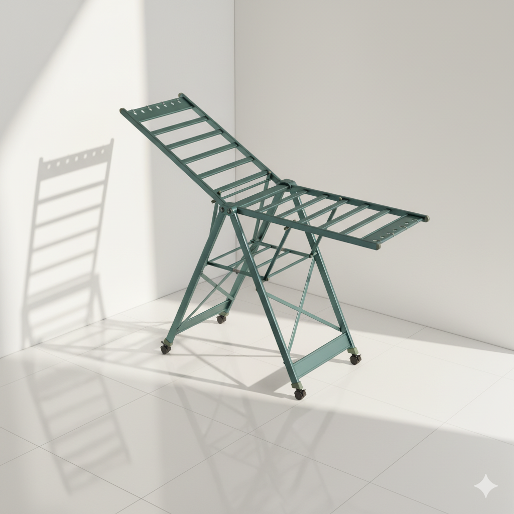 Étendoir à linge Multifonctionnel sur pied en Aluminium L'Univers de l'Étendoir