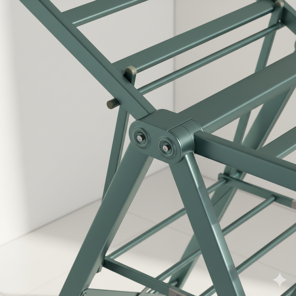 Étendoir à linge Multifonctionnel sur pied en Aluminium L'Univers de l'Étendoir