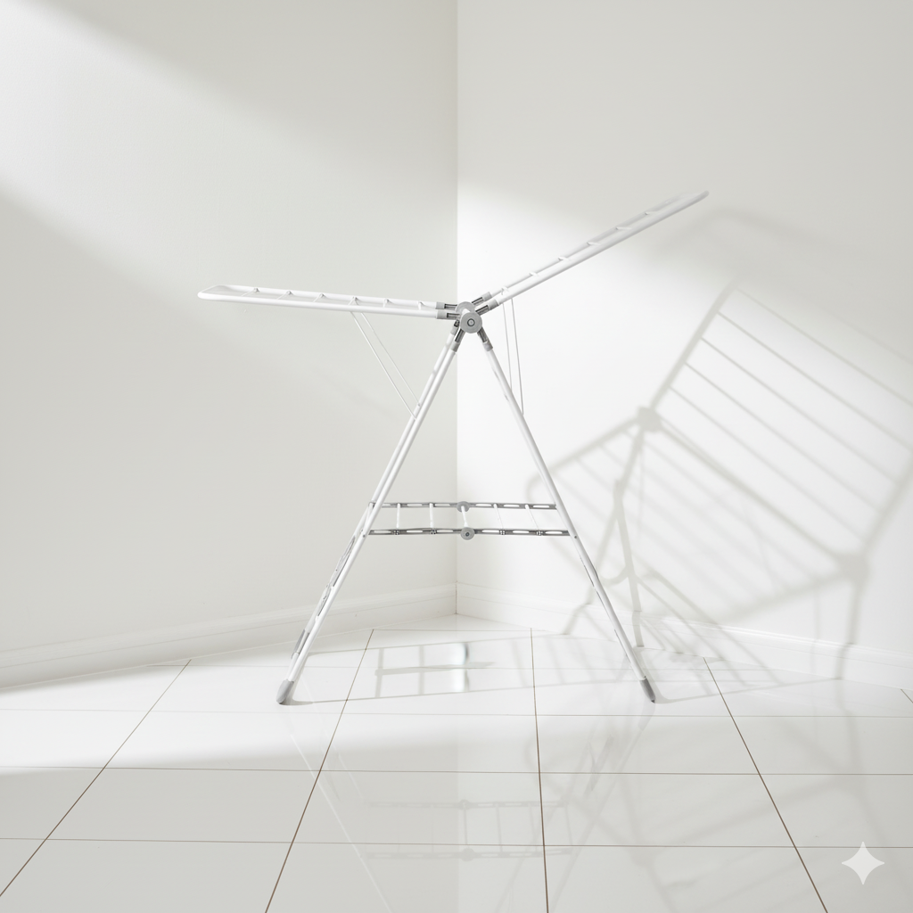 Étendoir à linge Multifonctionnel en Silicone Blanc