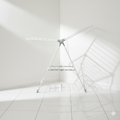 Étendoir à linge Multifonctionnel en Silicone Blanc