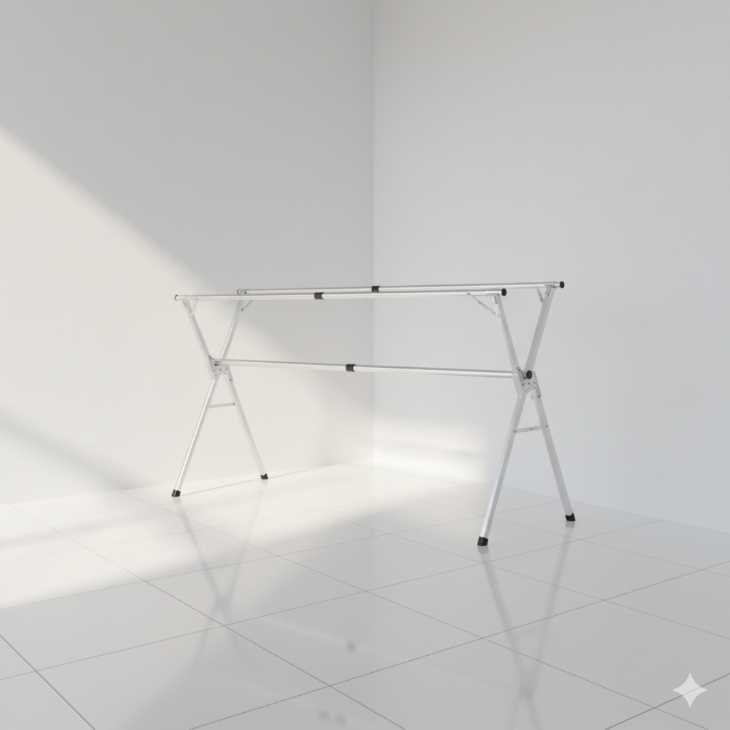 Étendoir à linge Pliable en Acier