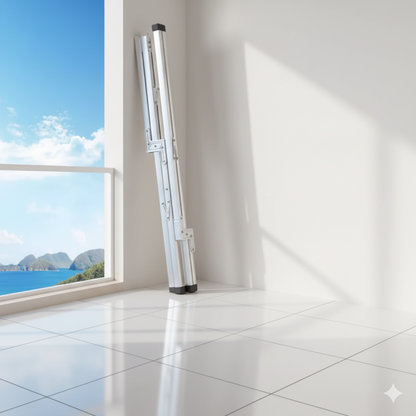 Étendoir à linge Pliable en Acier