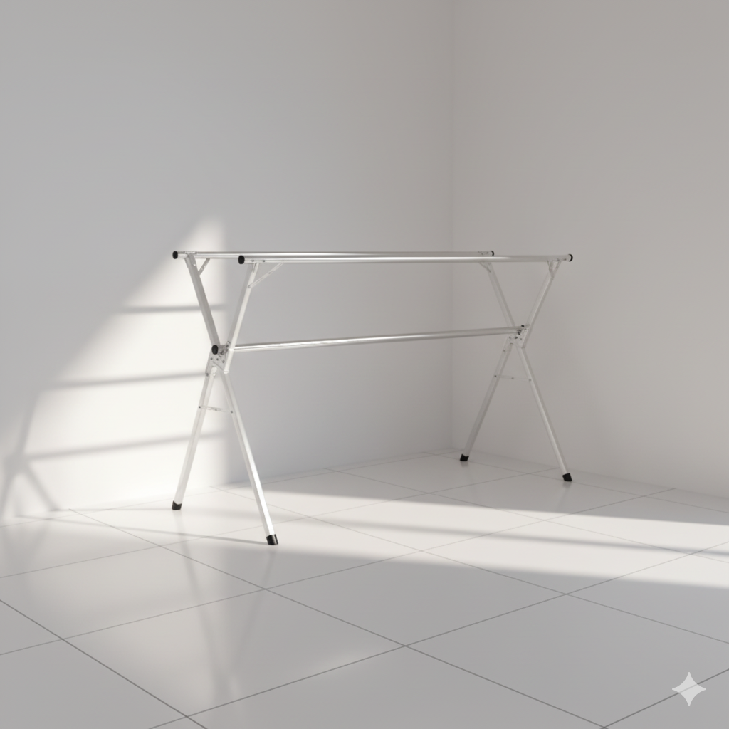 Étendoir à linge Pliable en Acier