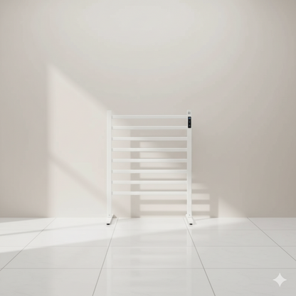 Étendoir à Linge Chauffant sur Pied - L'Univers de l'Étendoir