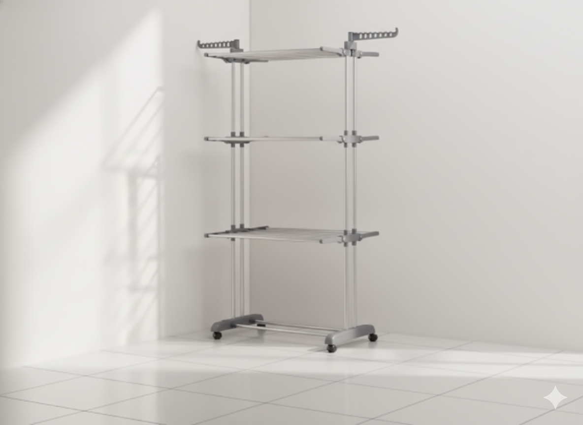 Étendoir à linge Tour sur pied Petit Format - L'Univers de l'Étendoir