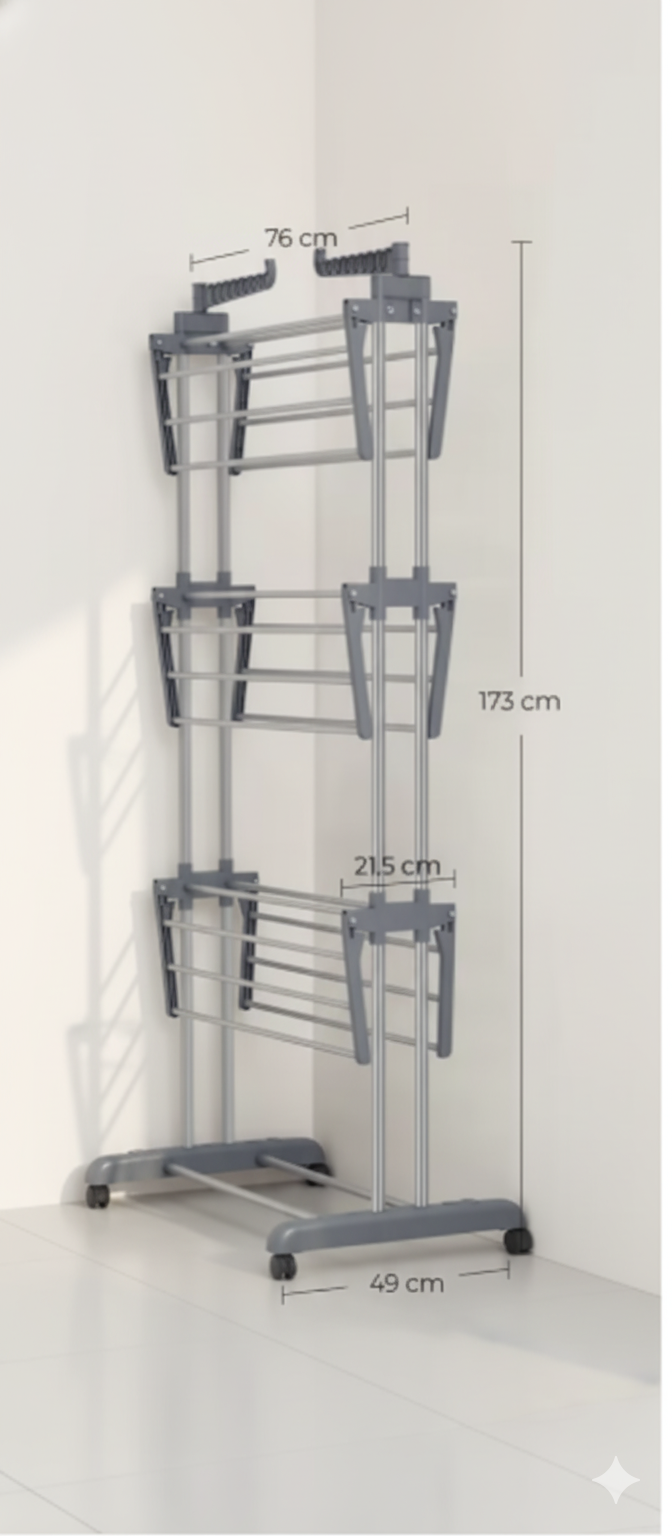 Étendoir à linge Tour sur pied Petit Format - L'Univers de l'Étendoir