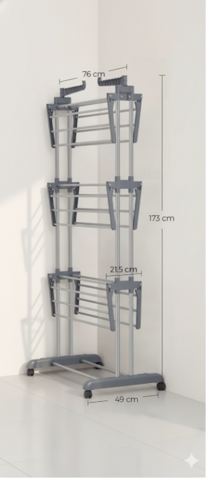 Étendoir à linge Tour sur pied Petit Format - L'Univers de l'Étendoir