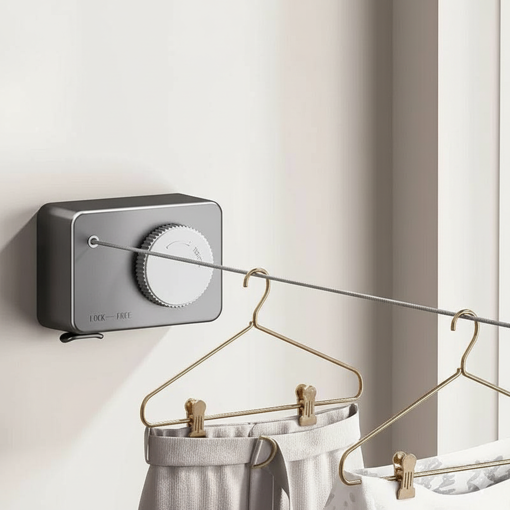 Étendoirs à linge Rétractable Rectangle