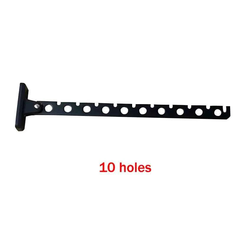 Étendoir à linge mural rabattable inox pliant