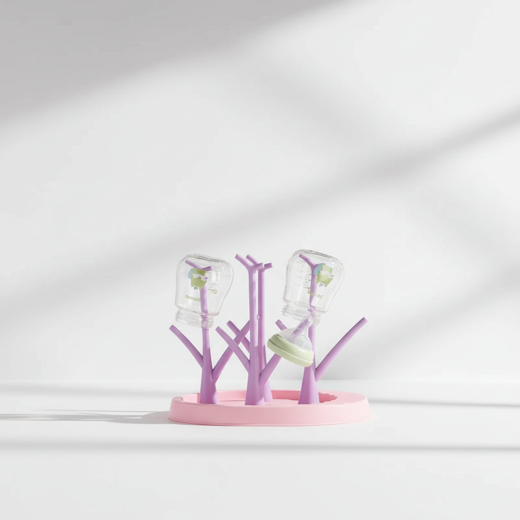 Étendoir à linge en plastique pour biberons